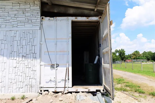 a room with musical instruments
