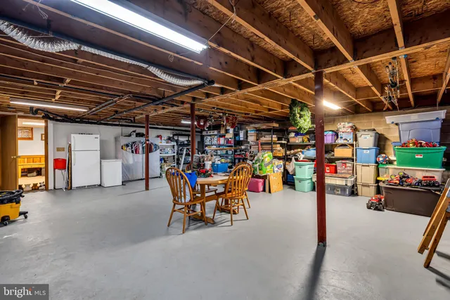 a view of a storage in a room