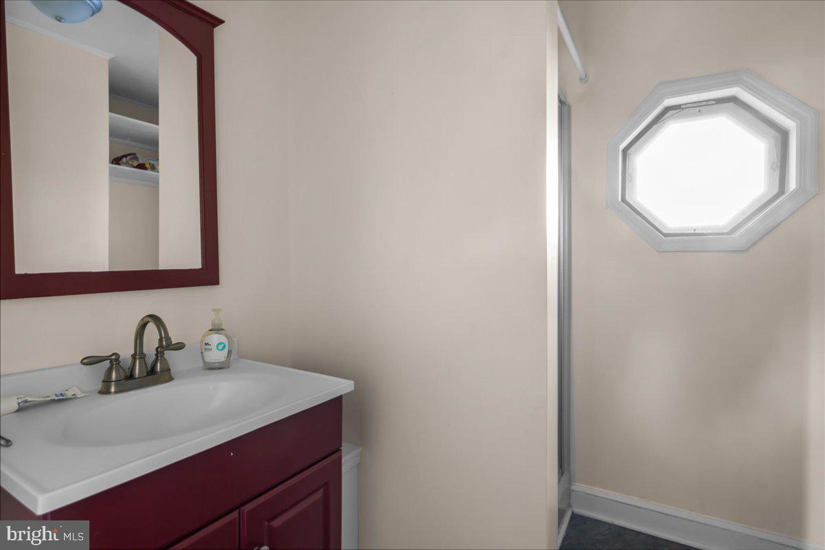 227 Miller Street Winchester, VA 22601 - Photo 17 of 51 a bathroom with a sink and a mirror