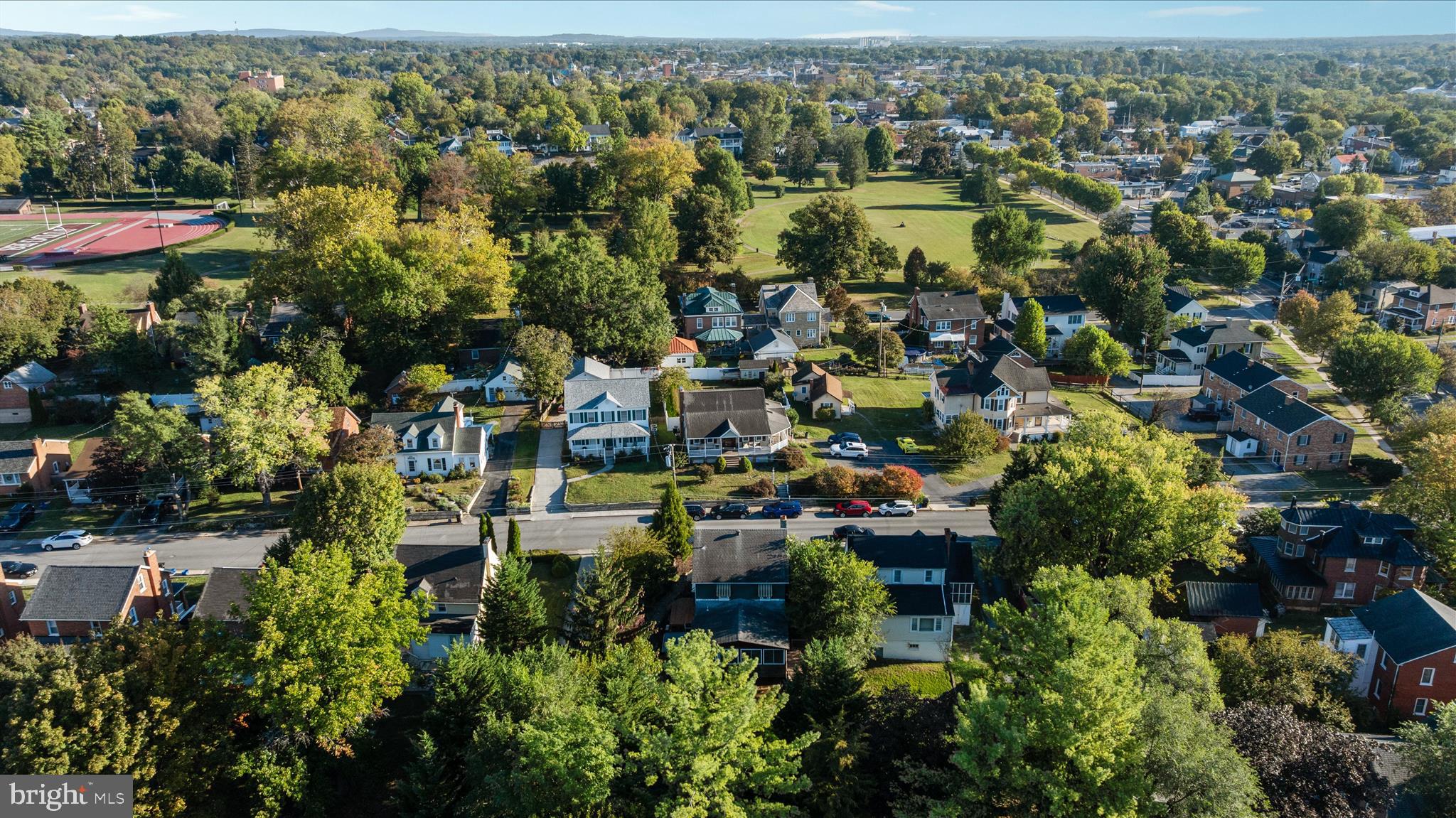227 Miller Street Winchester, VA 22601 - Photo 48 of 51 an aerial view of residential houses with outdoor space and trees
