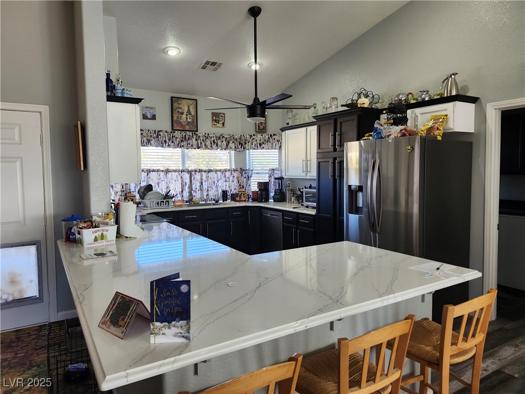2651 Homestead Road Pahrump, NV 89048 - Photo 24 of 35 eating bar kitchen