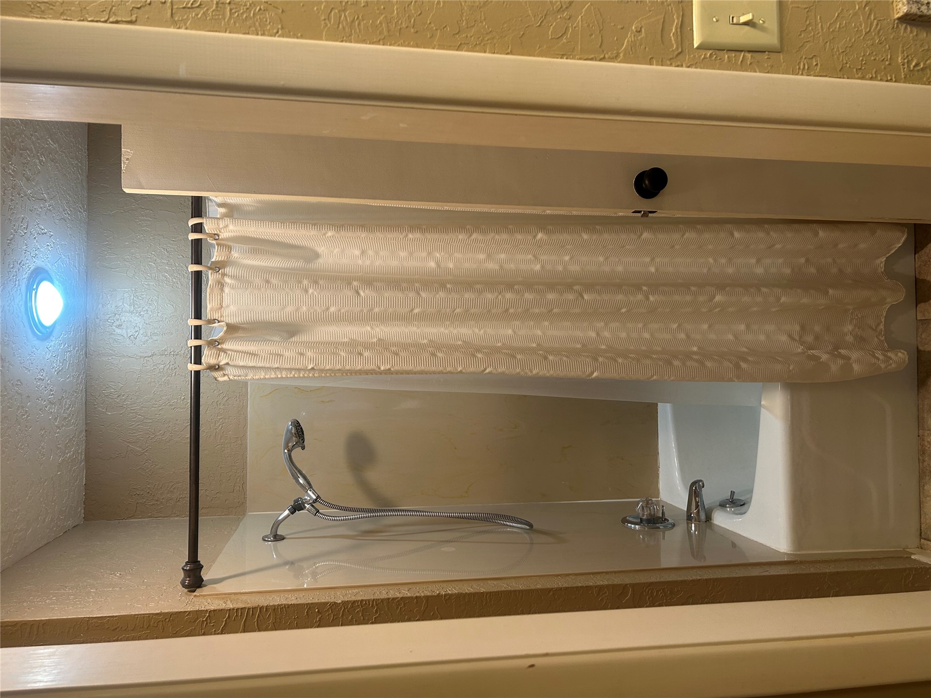 2913 Springdale Lane Duncan, OK 73533 - Photo 16 of 32 Tub and shower combination with chrome fixtures and overhead recessed lighting