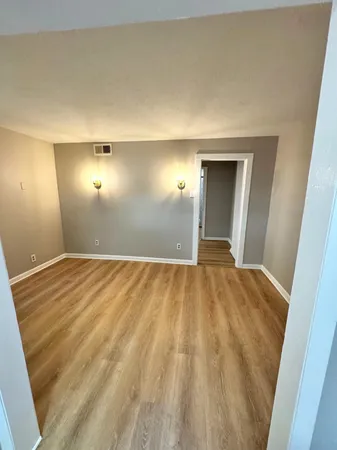 a view of empty room