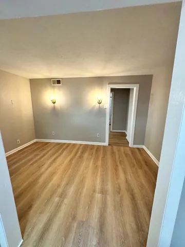 a view of empty room