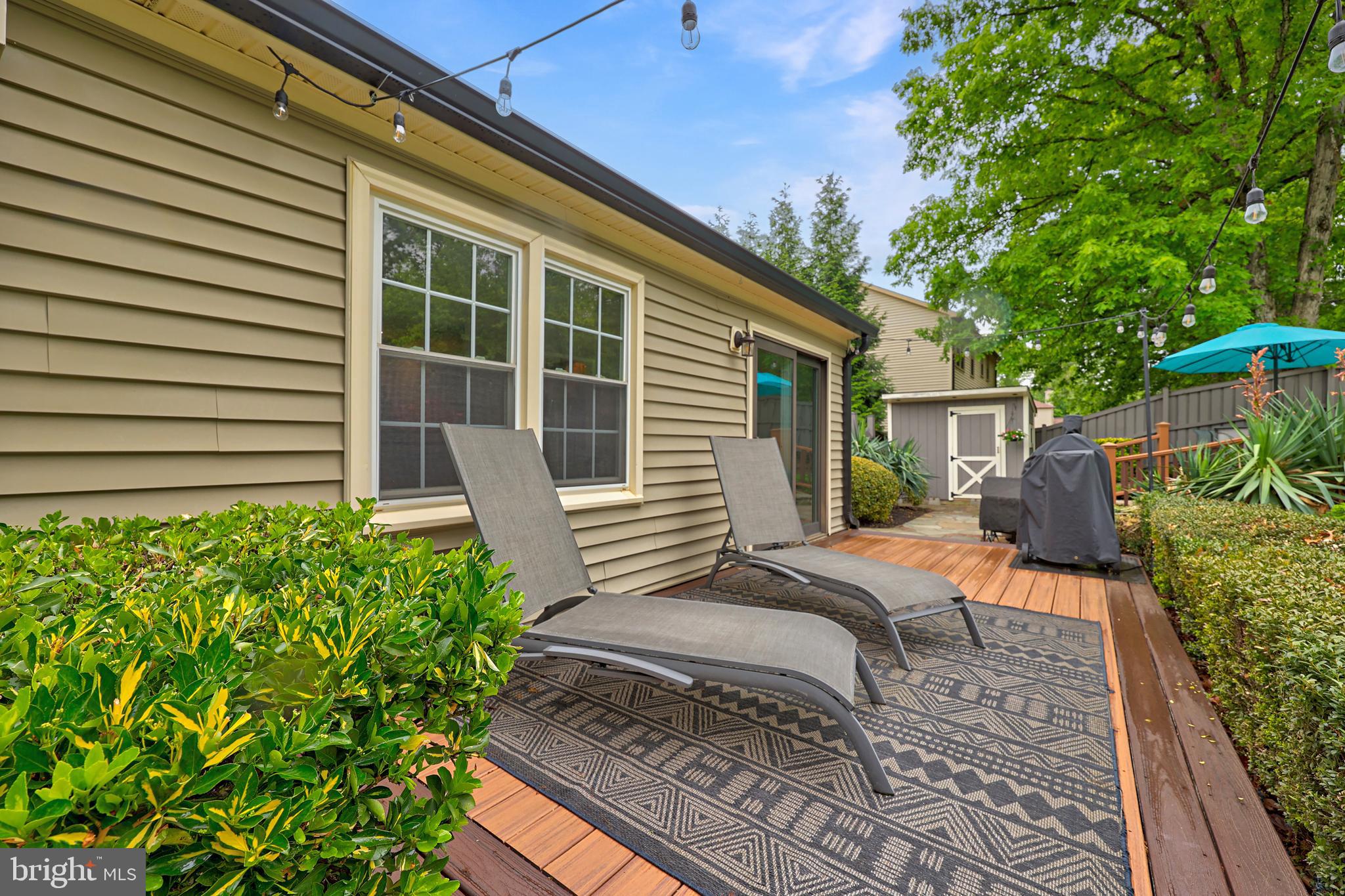8311 Timber Brook Lane Springfield, VA 22153 - Photo 14 of 46 Backyard Oasis - Trex Deck