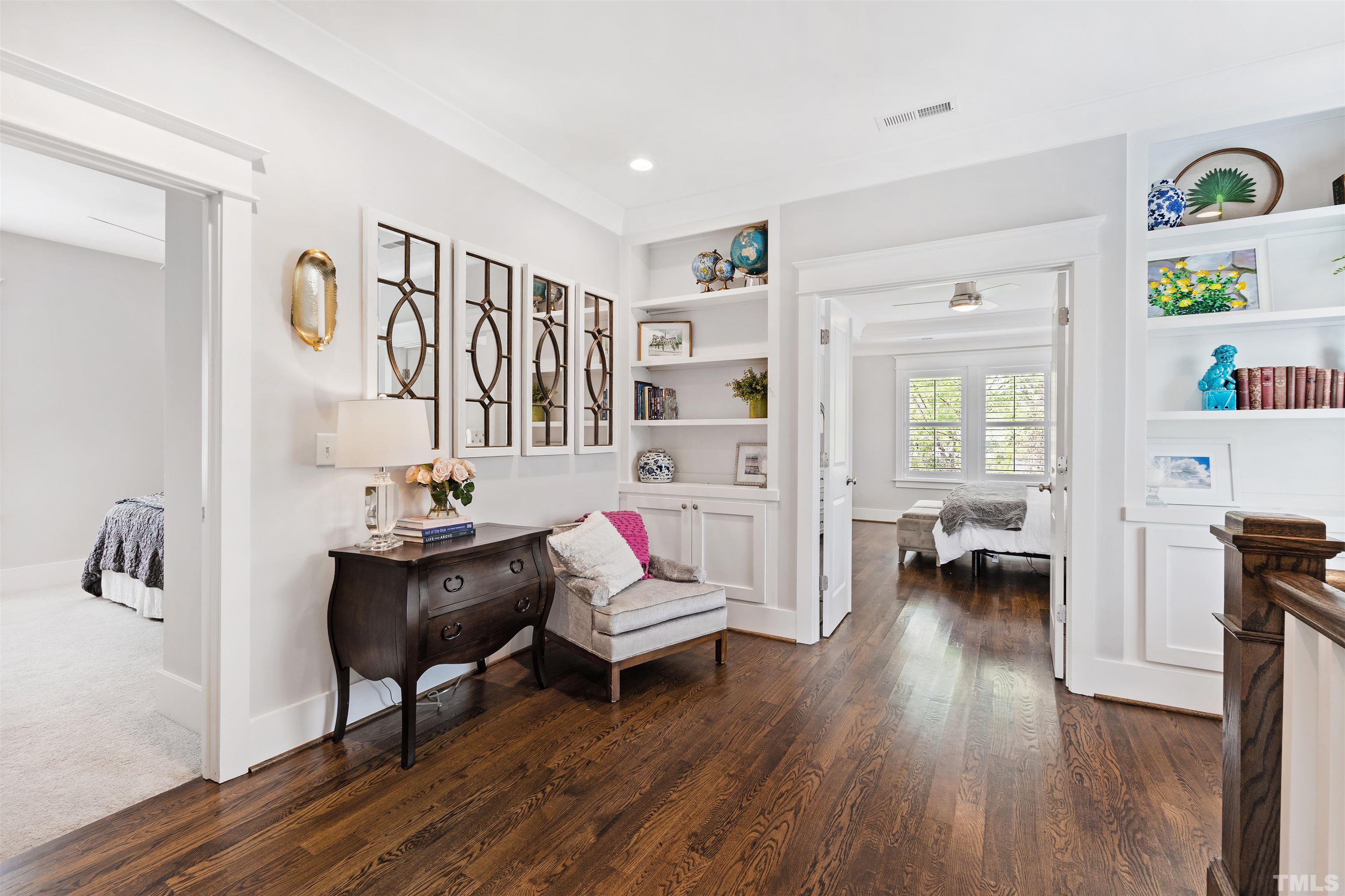 721 Virginia Avenue Raleigh, NC 27604 - Photo 24 of 49 a living room with furniture and wooden floor
