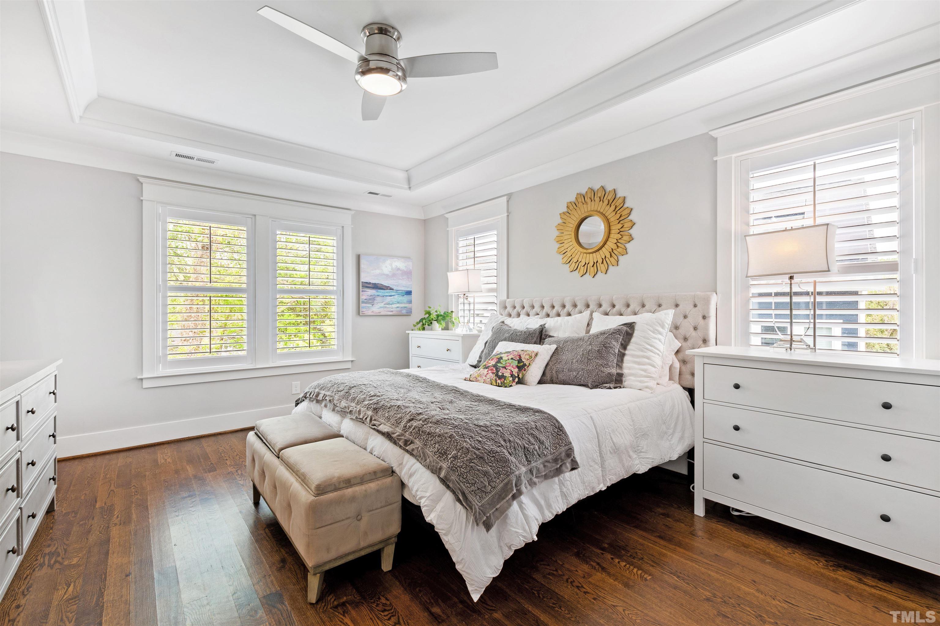 721 Virginia Avenue Raleigh, NC 27604 - Photo 25 of 49 a bedroom with a bed and a window