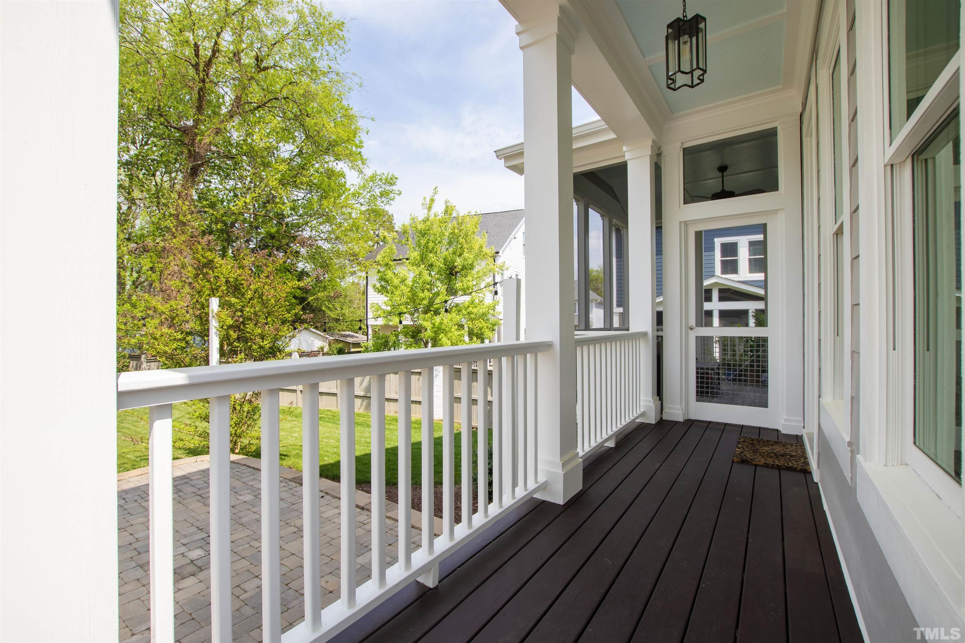 721 Virginia Avenue Raleigh, NC 27604 - Photo 45 of 49 a view of a balcony with wooden floor