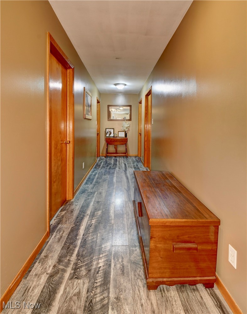 15235 Stocker Ridge Road Southwest Newcomerstown, OH 43832 - Photo 22 of 37 Hall with hardwood / wood-style floors