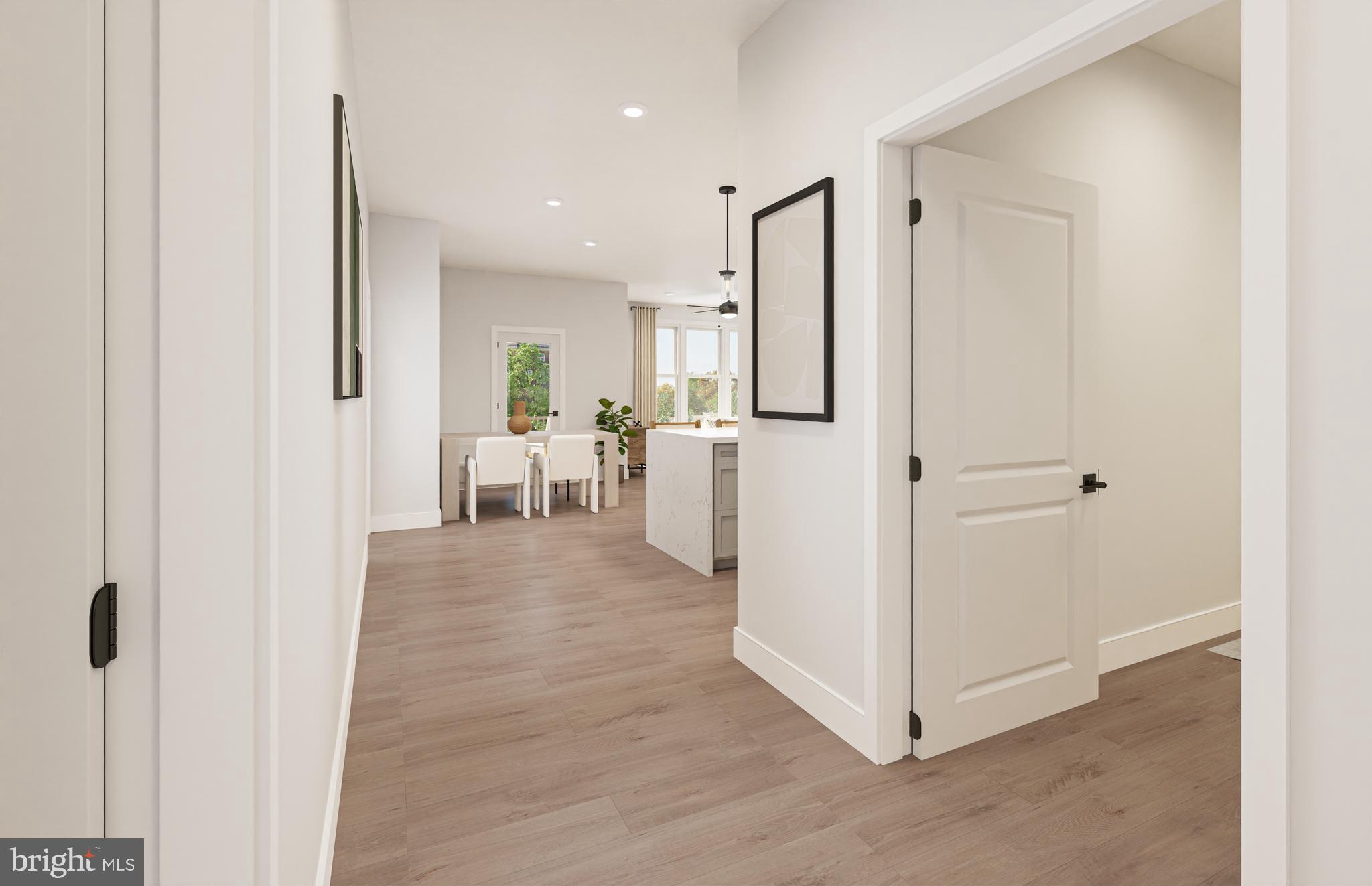 1121 Fortune Terrace, Unit 5 Potomac, MD 20854 - Photo 2 of 12 a view of a living room with furniture and a hallway