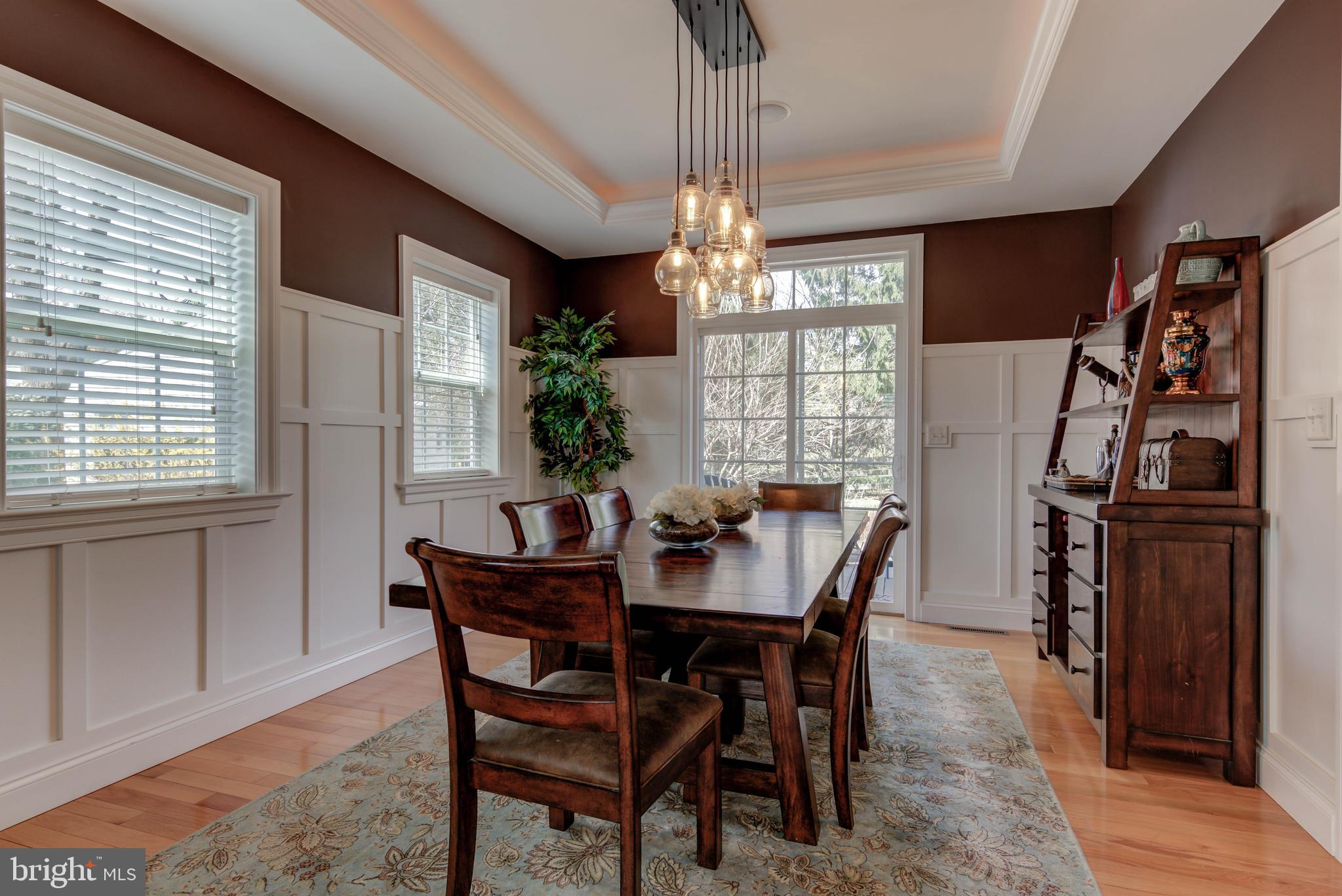 6 Chetwynd Road Paoli, PA 19301 - Photo 5 of 25 Dining Room with recessed ceiling & lighting
