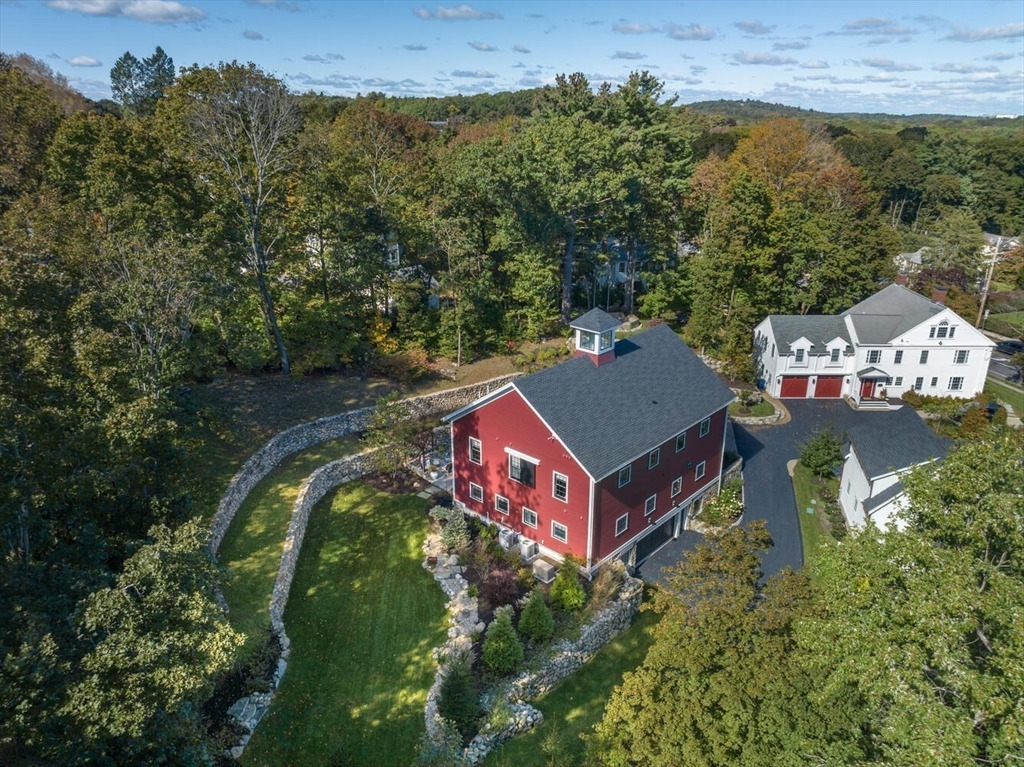 1102 Massachusetts Avenue Lexington, MA 02421 - Photo 42 of 42 an aerial view of residential houses with outdoor space and trees