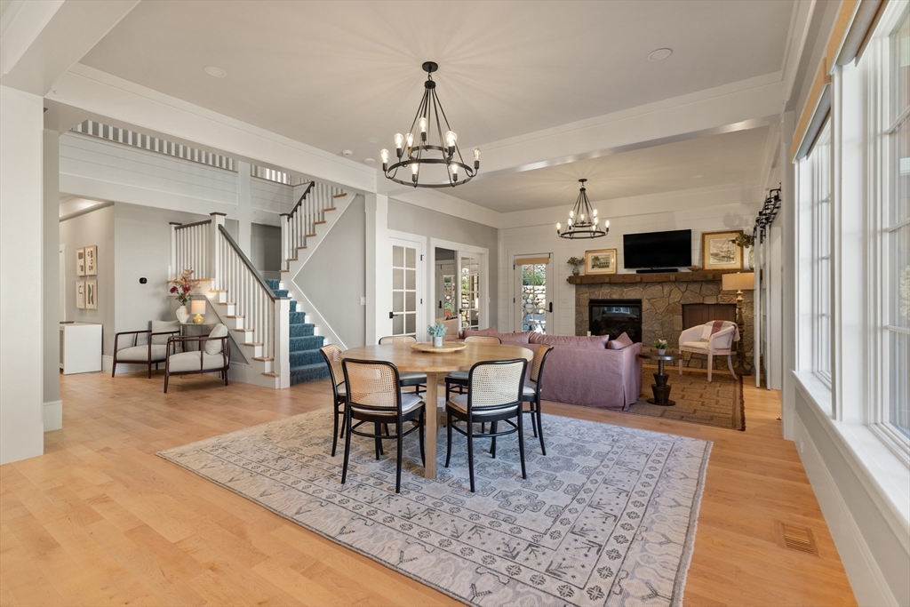 1102 Massachusetts Avenue Lexington, MA 02421 - Photo 6 of 42 a view of a livingroom and dining room