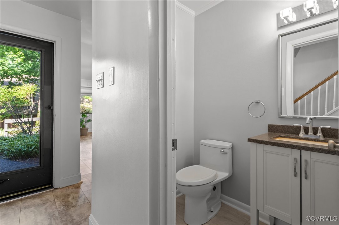 11905 West Briar Patch Drive Midlothian, VA 23113 - Photo 25 of 49 Half bath on first floor. Newer vanity too