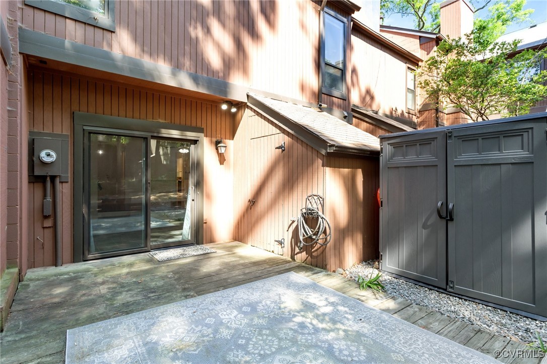 11905 West Briar Patch Drive Midlothian, VA 23113 - Photo 41 of 49 Patio entrance with Pella sliding door off living
