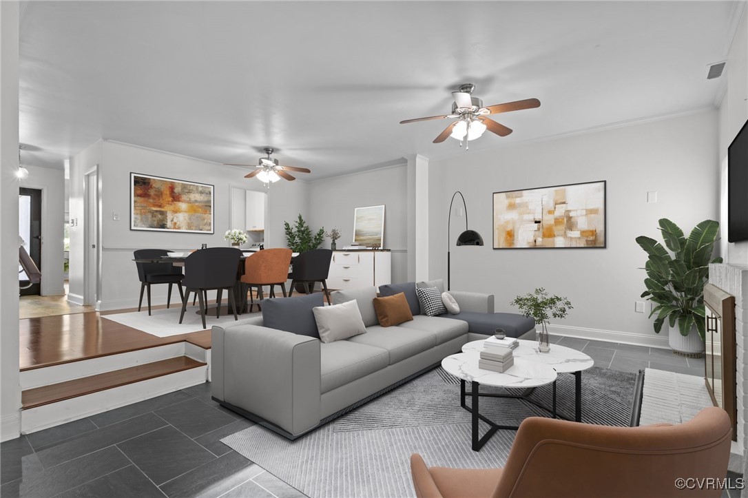 11905 West Briar Patch Drive Midlothian, VA 23113 - Photo 6 of 49 Virtually Staged - Lots of room!