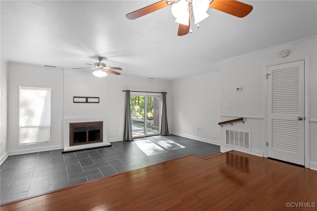 11905 West Briar Patch Drive Midlothian, VA 23113 - Photo 7 of 49 Living room and dining room looking from kitchen