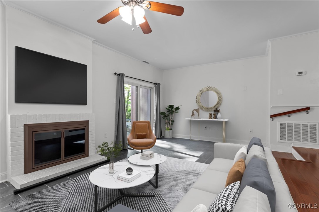 11905 West Briar Patch Drive Midlothian, VA 23113 - Photo 8 of 49 Virtually Staged
Newer Pella sliding door