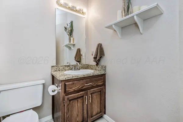 a view of a hallway with washer and dryer