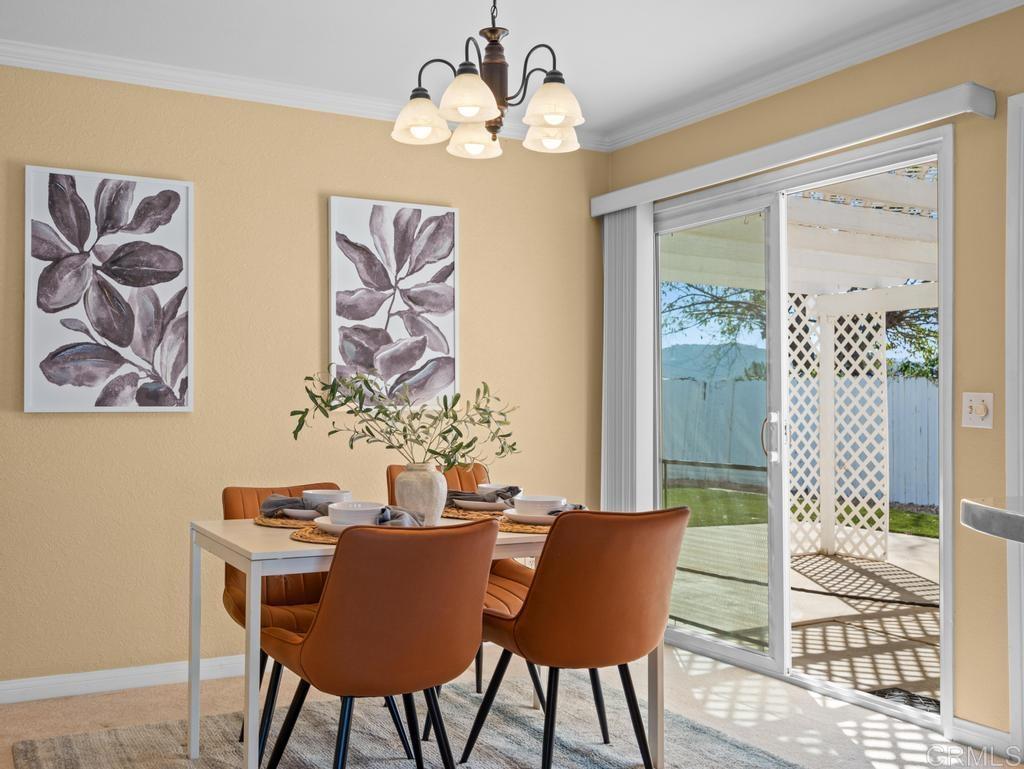 10020 Stanley Court Santee, CA 92071 - Photo 5 of 27 a dining room with furniture and window