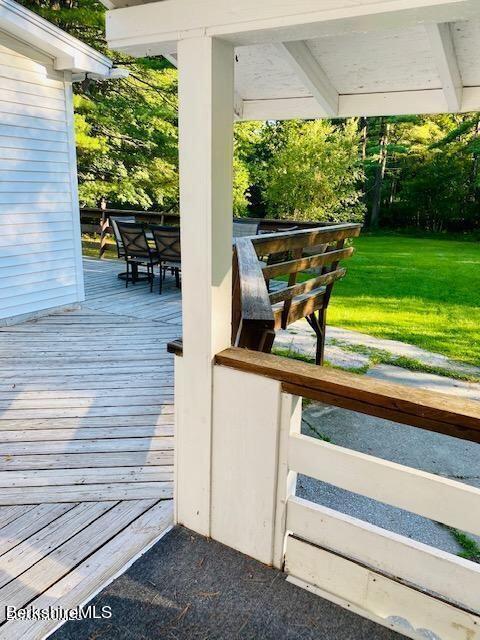 37 Hancock Road Pittsfield, MA 01201 - Photo 22 of 32 Deck view from Kitchen door