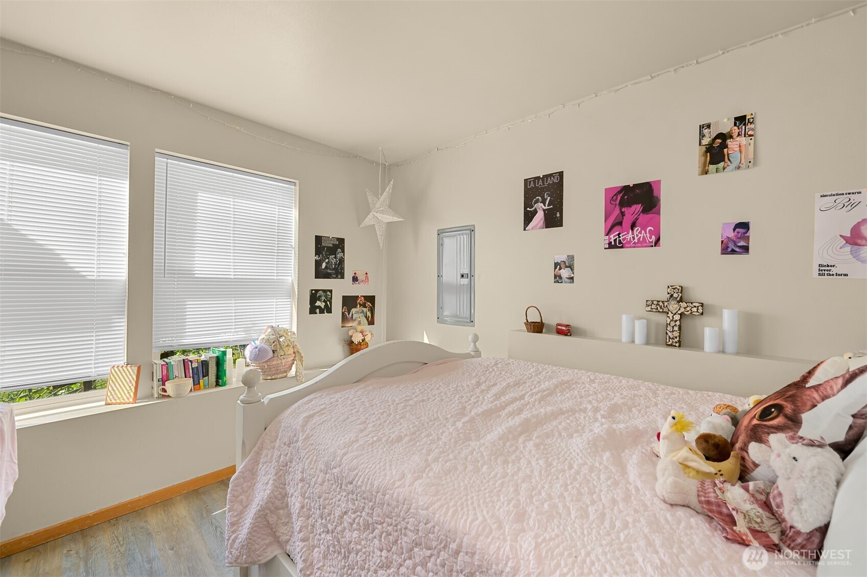 923 24th Street Bellingham, WA 98225 - Photo 29 of 38 a bedroom with a bed and a large window