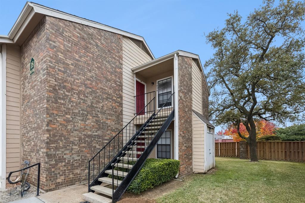 4748 Old Bent Tree Lane, Unit 1808 Dallas, TX 75287 - Photo 17 of 28 a view of a pathway with a house