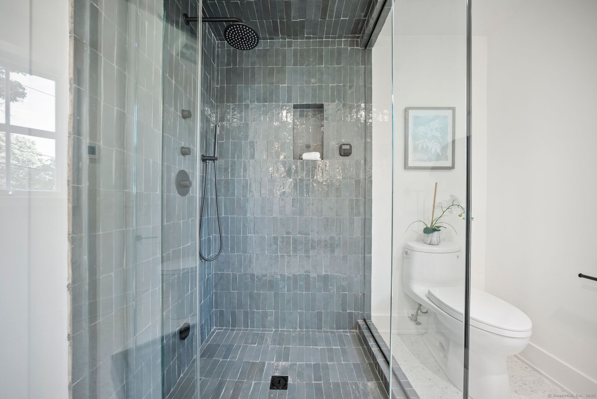 7 Wild Rose Road Westport, CT 06880 - Photo 19 of 33 a bathroom with a shower and toilet