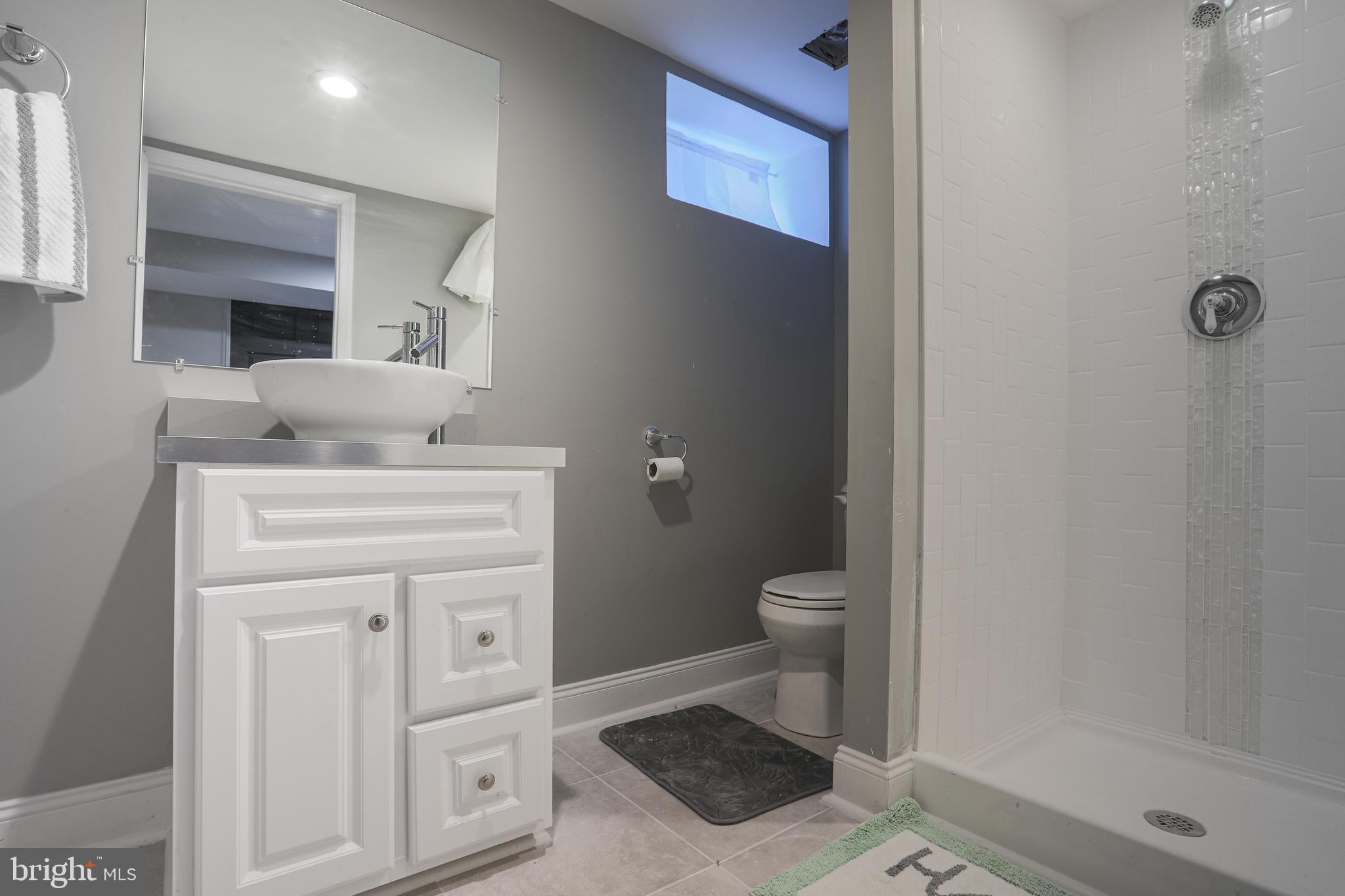 6210 Plymouth Road Baltimore, MD 21214 - Photo 43 of 63 Basement Full Bath with Stand-Up Shower
