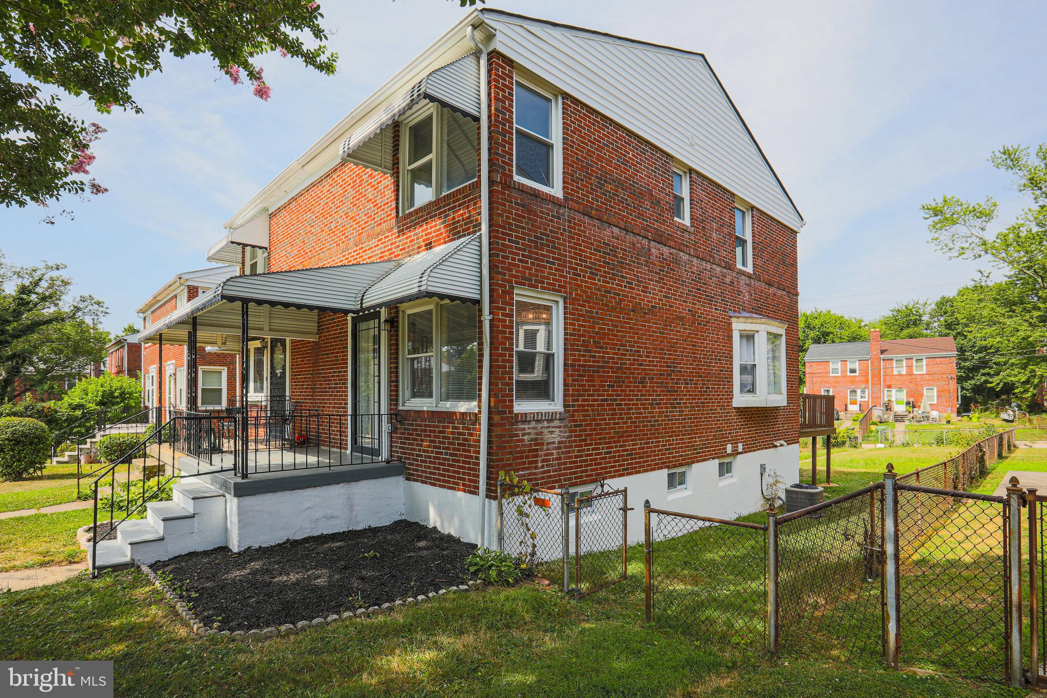 6210 Plymouth Road Baltimore, MD 21214 - Photo 54 of 63 Side access to rear of home