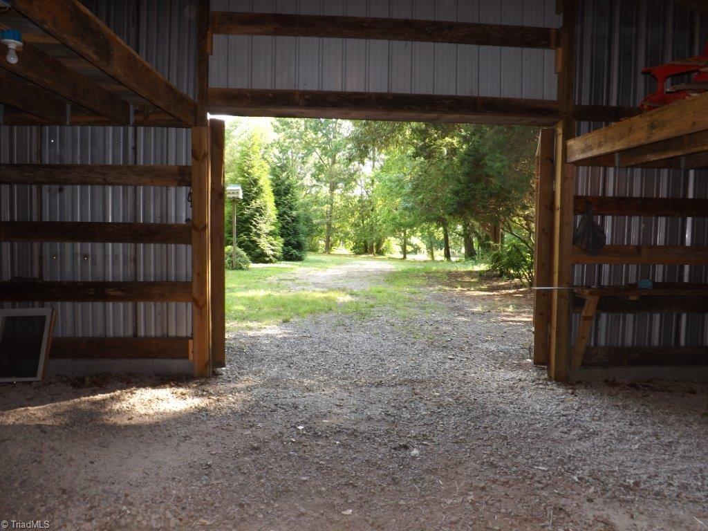 9534 Us Highway Ruffin, NC 27326 - Photo 14 of 30 View from inside of workshop of private drive