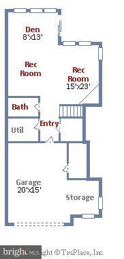 1545 Rabbit Hollow Place Silver Spring, MD 20906 - Photo 26 of 28 Lower level floor plan