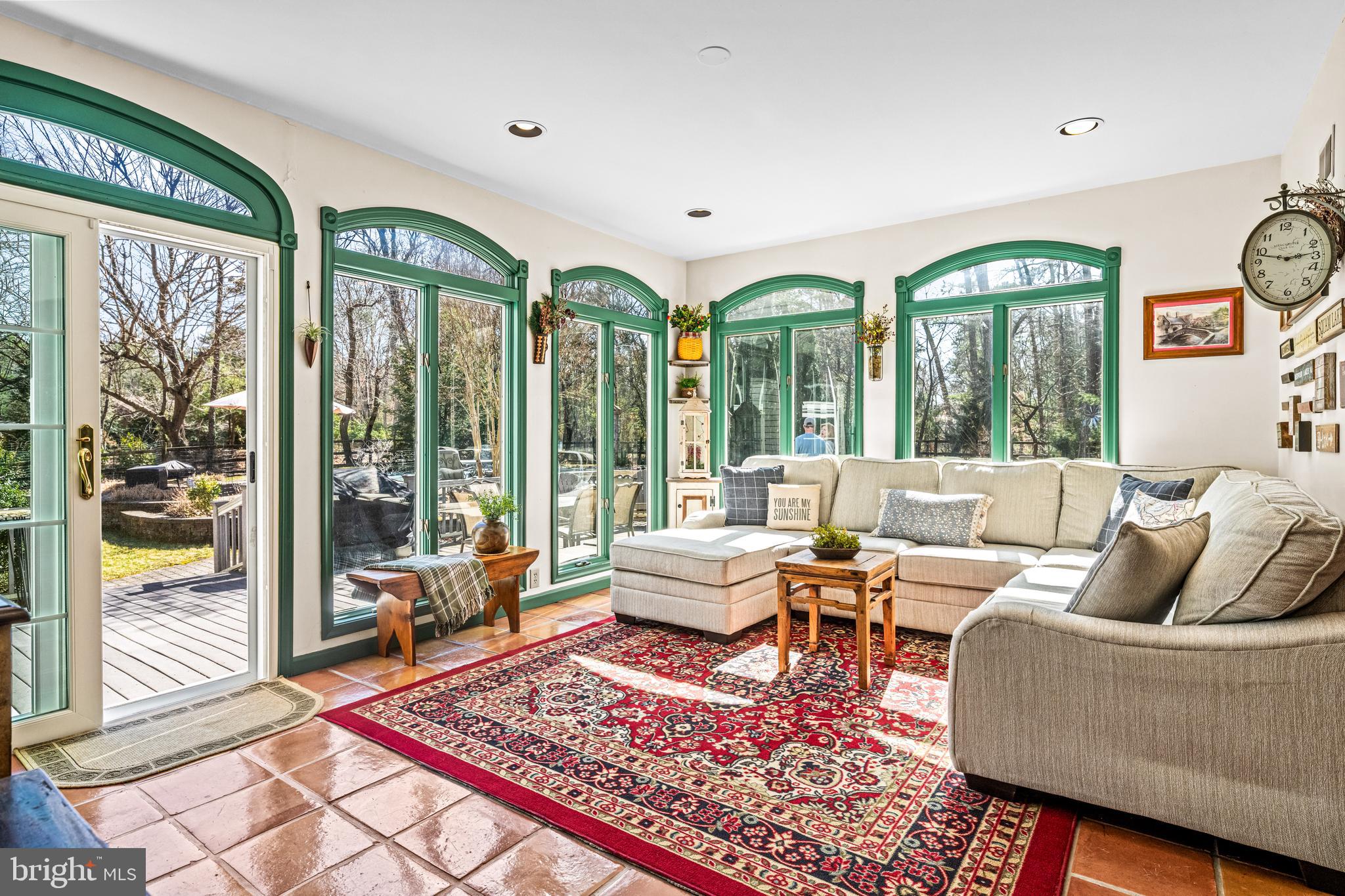 320 McKendimen Road Medford, NJ 08055 - Photo 18 of 81 Sun room with access and views to backyard deck