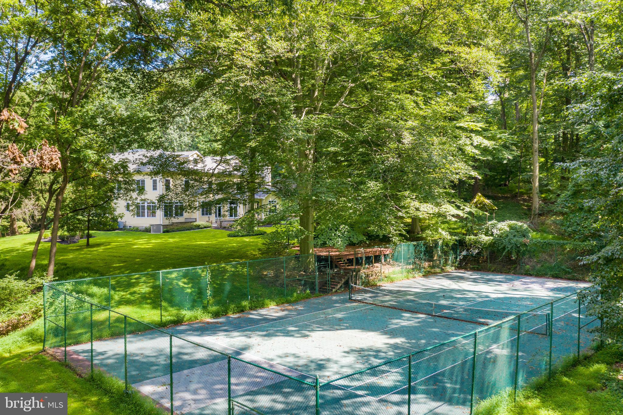 9 Sugarbrook Road Malvern, PA 19355 - Photo 40 of 48 Private Tennis Court!