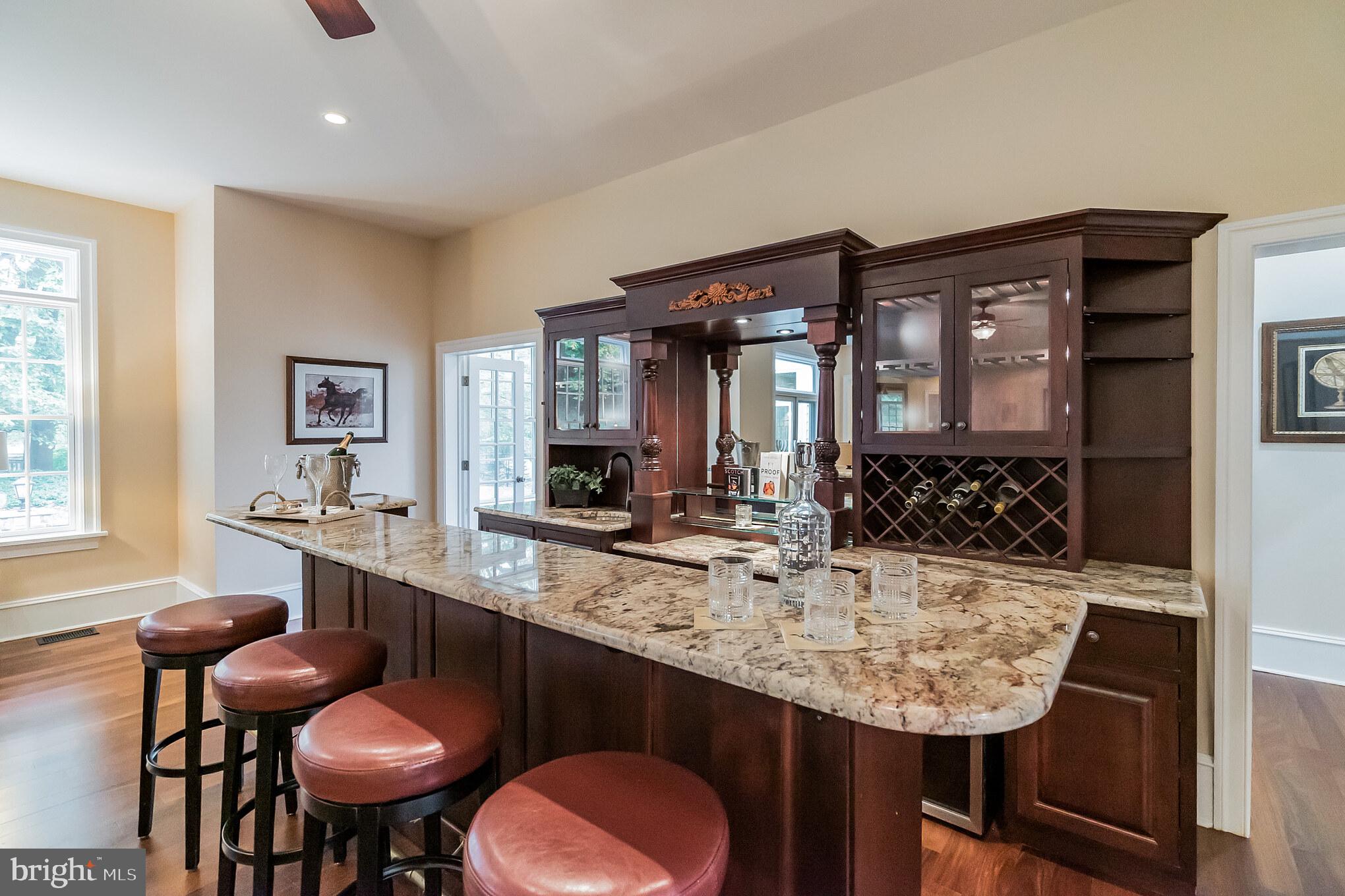 9 Sugarbrook Road Malvern, PA 19355 - Photo 10 of 48 Custom great room bar.