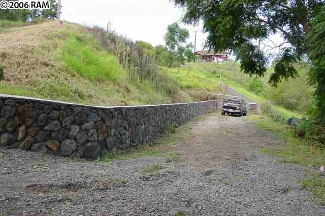 0 Koheo Road Kula, HI 96790 - Photo 19 of 20 a view of a dry yard with trees in the background