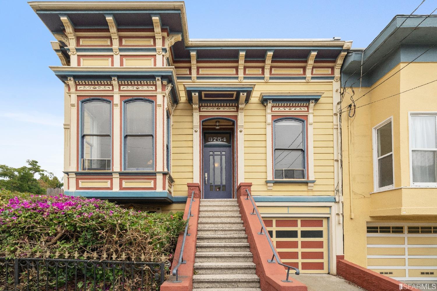3754 Cesar Chavez San Francisco, CA 94110 - Photo 16 of 16 a front view of a house with a yard
