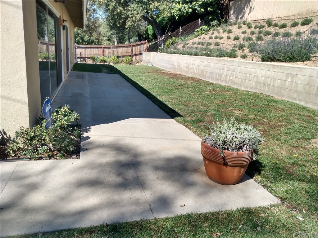 357 Parkman Street Altadena, CA 91001 - Photo 23 of 73 a view of a backyard with sitting area