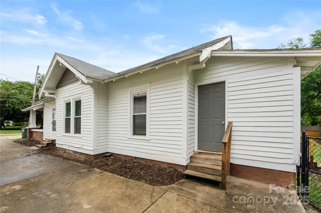 a view of a house with a patio