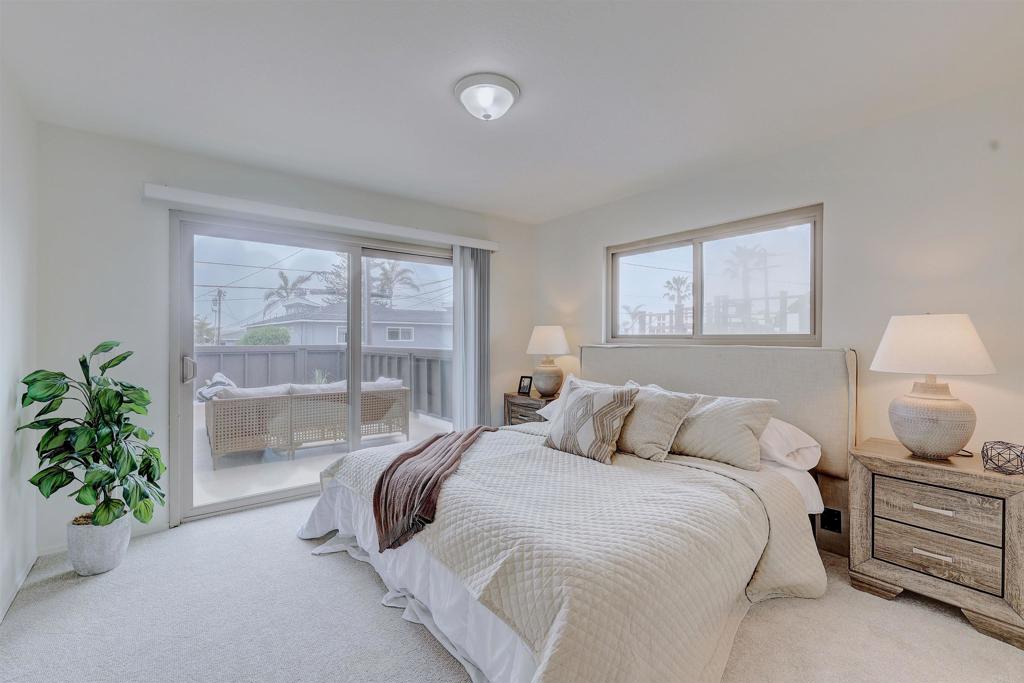 418 3rd Street Encinitas, CA 92024 - Photo 37 of 74 a bedroom with a bed and a window
