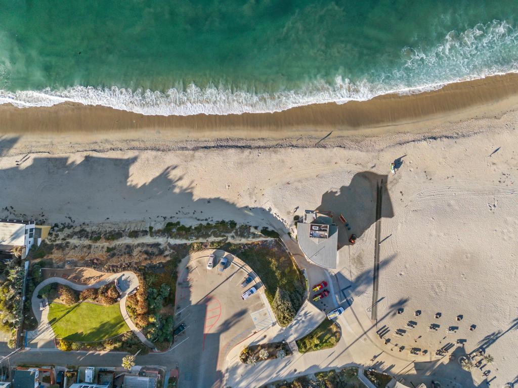 418 3rd Street Encinitas, CA 92024 - Photo 66 of 74 an aerial view of residential houses with outdoor space