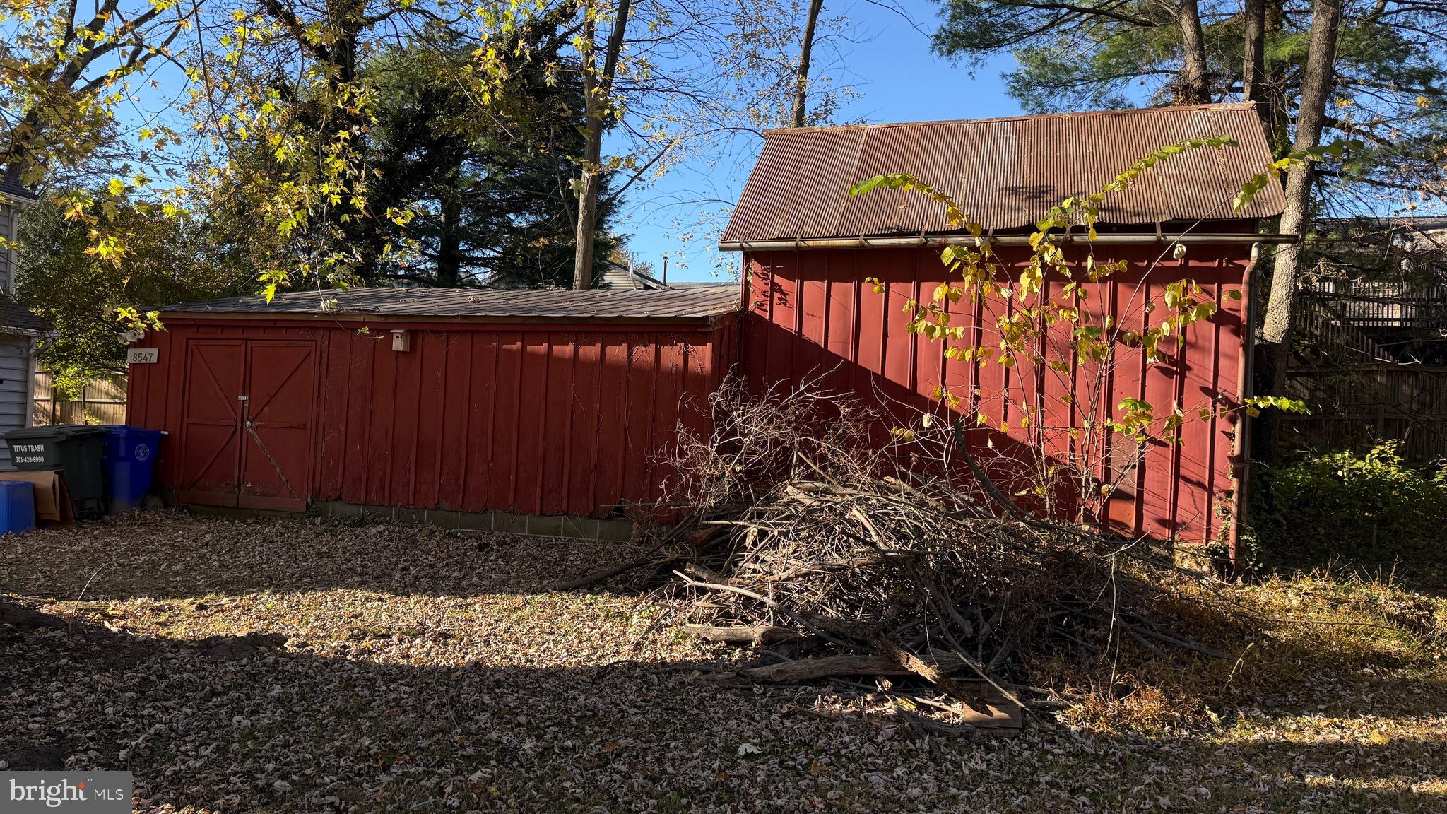 8547 Emory Grove Road Gaithersburg, MD 20877 - Photo 17 of 18 12' x 14' Barn built on slab, conveys as-is