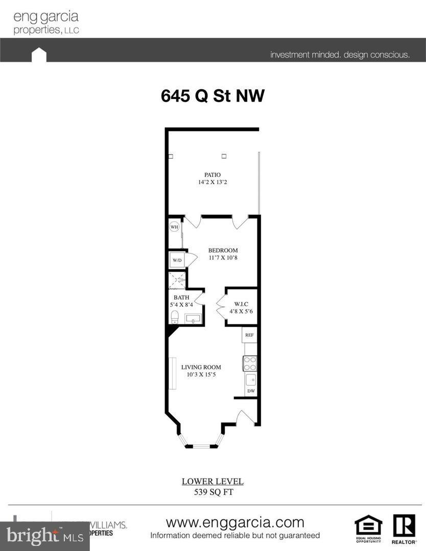 645 Q Street Northwest Washington, DC 20001 - Photo 8 of 31 a black and white photo of a picture of a floor