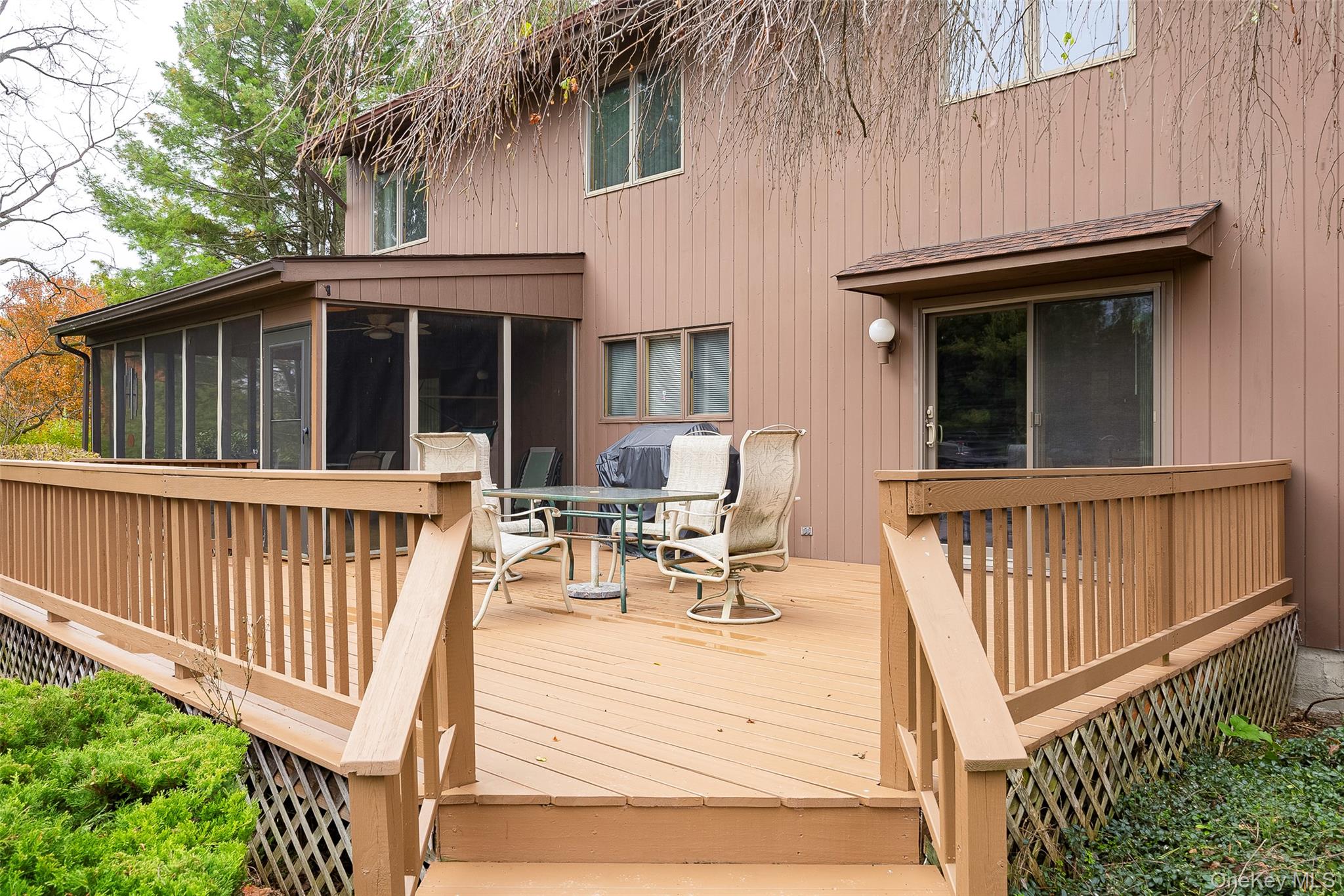 2 English Way Pleasant Valley, NY 12569 - Photo 25 of 32 a view of a chair with a small deck