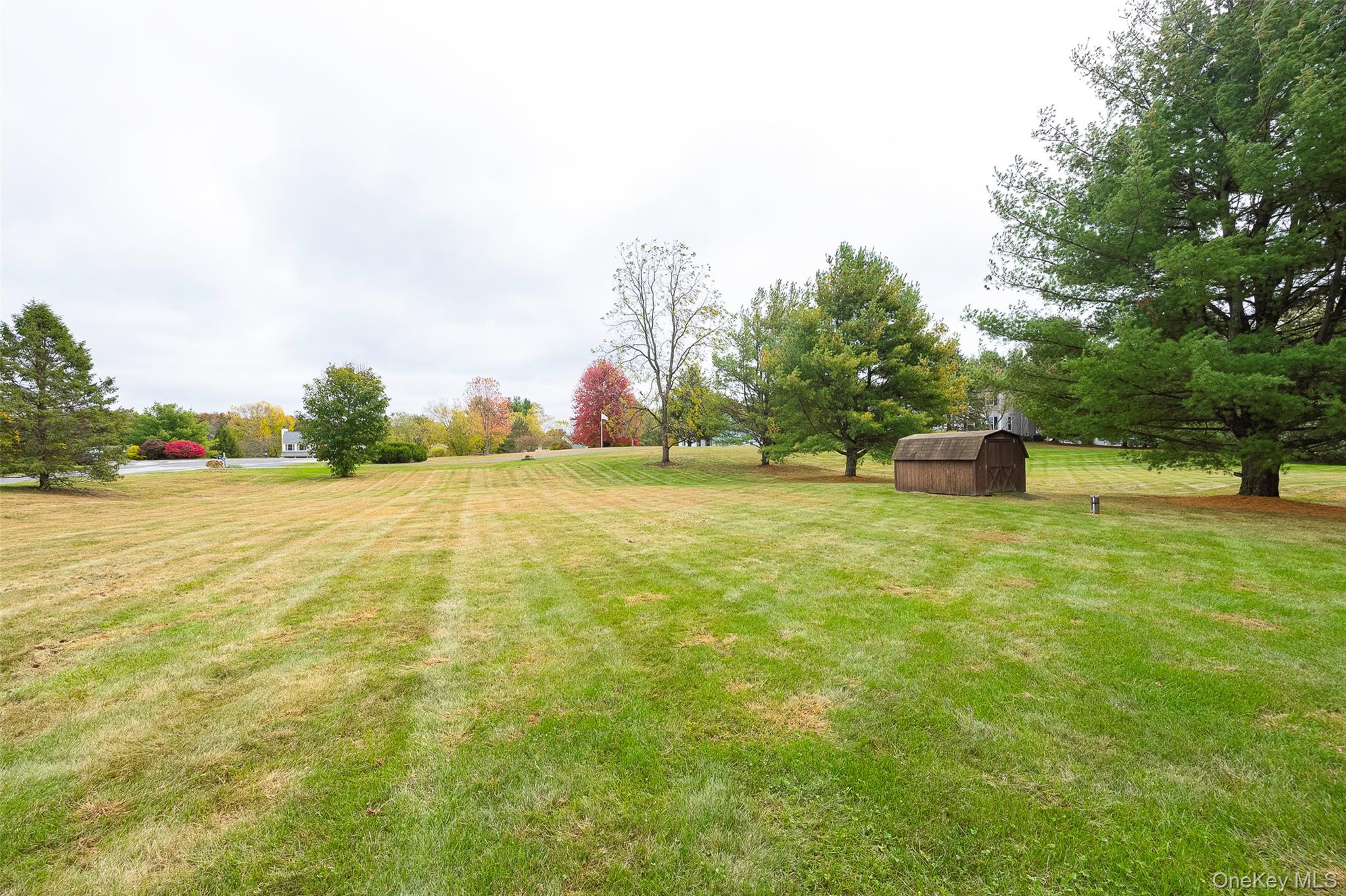 2 English Way Pleasant Valley, NY 12569 - Photo 31 of 32 a backyard of a house with lots of green space