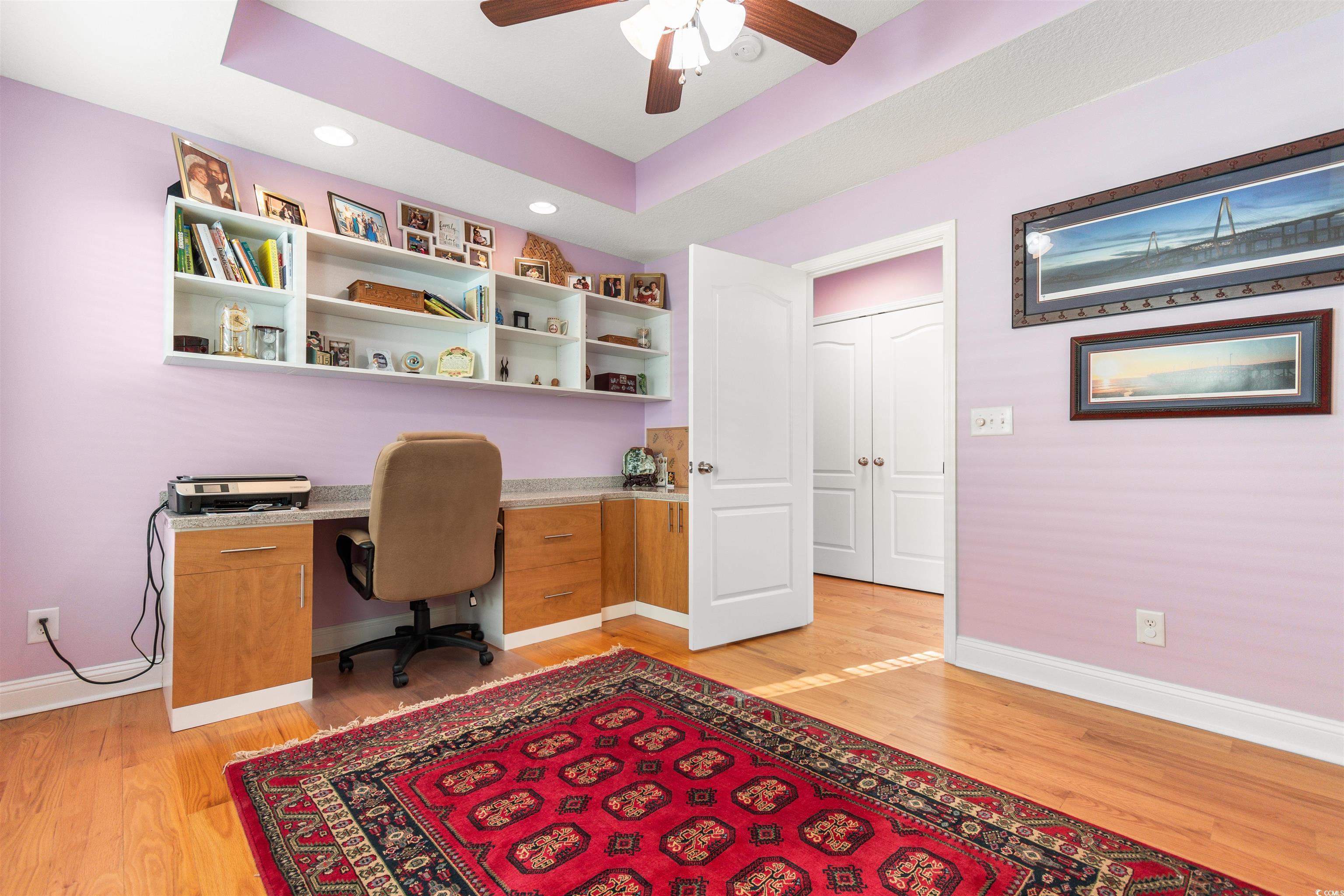 116 B 15th Avenue North Surfside Beach, SC 29575 - Photo 22 of 32 Bedroom currently used as a Home office featuring