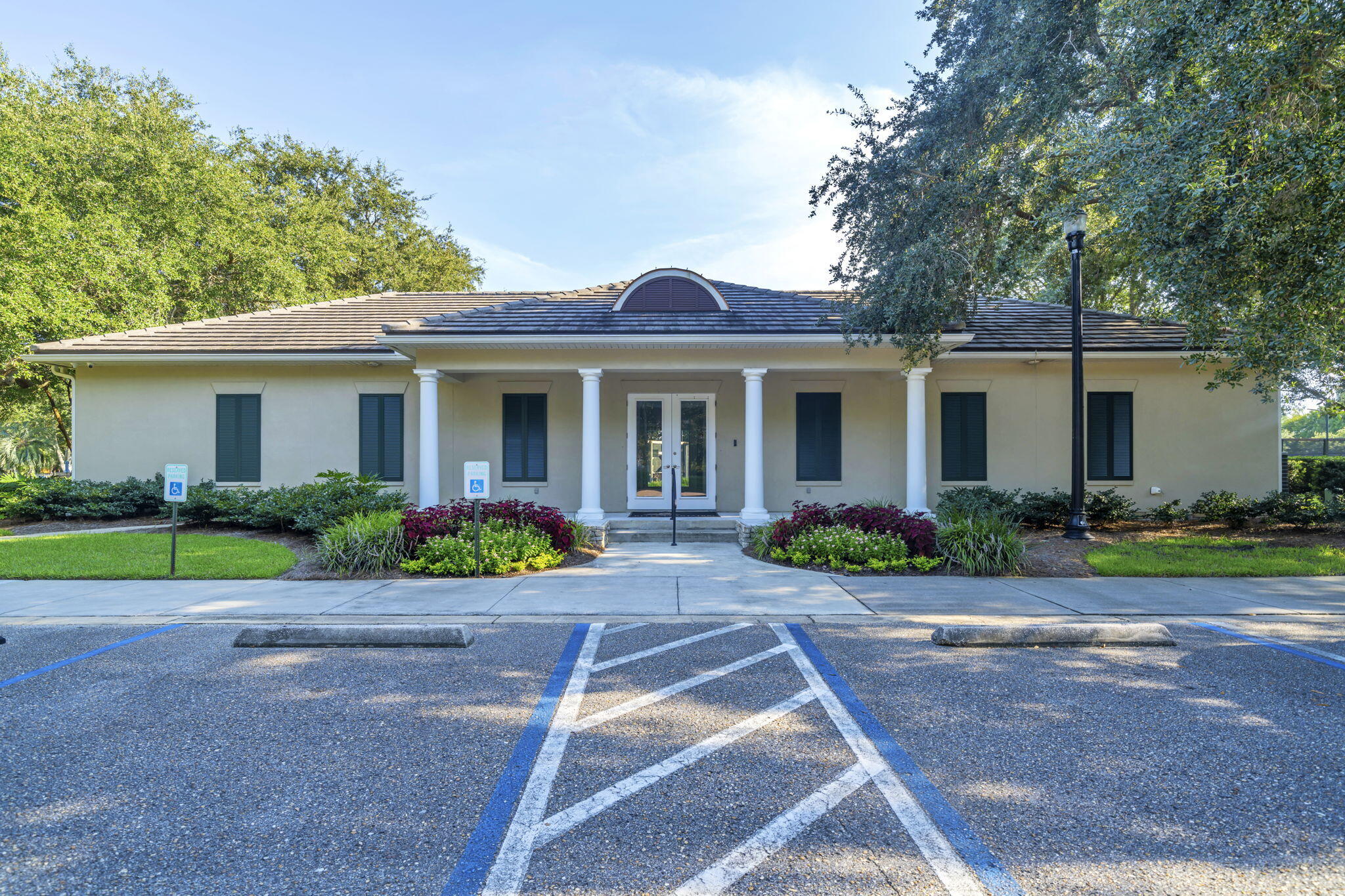 236 Mattie's Way Destin, FL 32541 - Photo 110 of 156 a front view of house with yard and green space