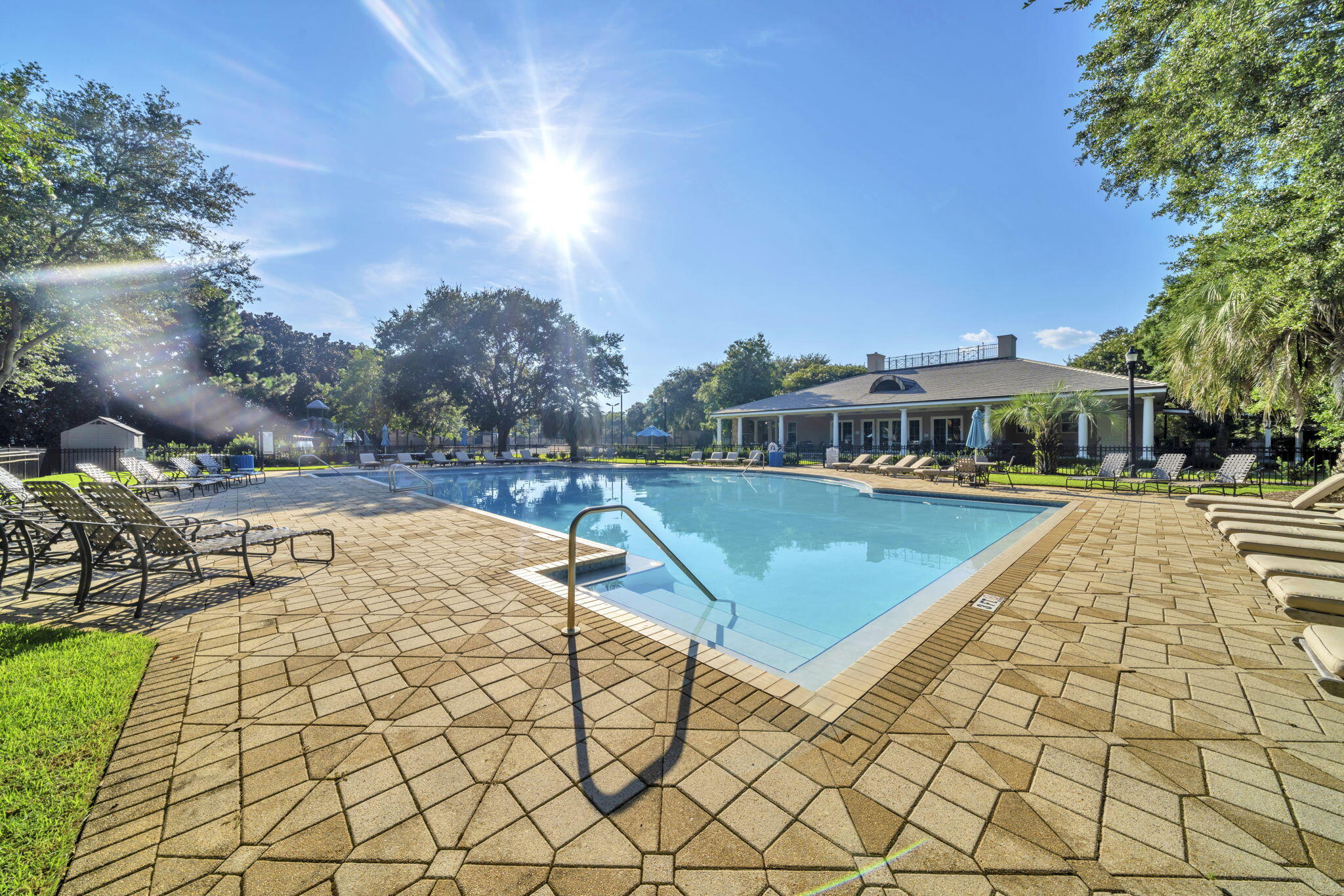 236 Mattie's Way Destin, FL 32541 - Photo 121 of 156 a view of a swimming pool with an outdoor seating