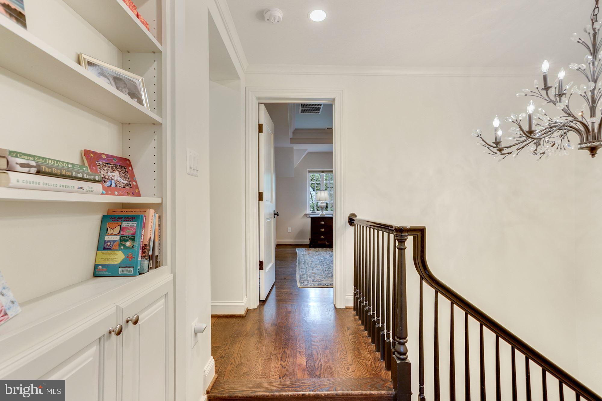 7828 Hampden Lane Bethesda, MD 20814 - Photo 31 of 47 Hidden Stair to Upper Level Bonus Space