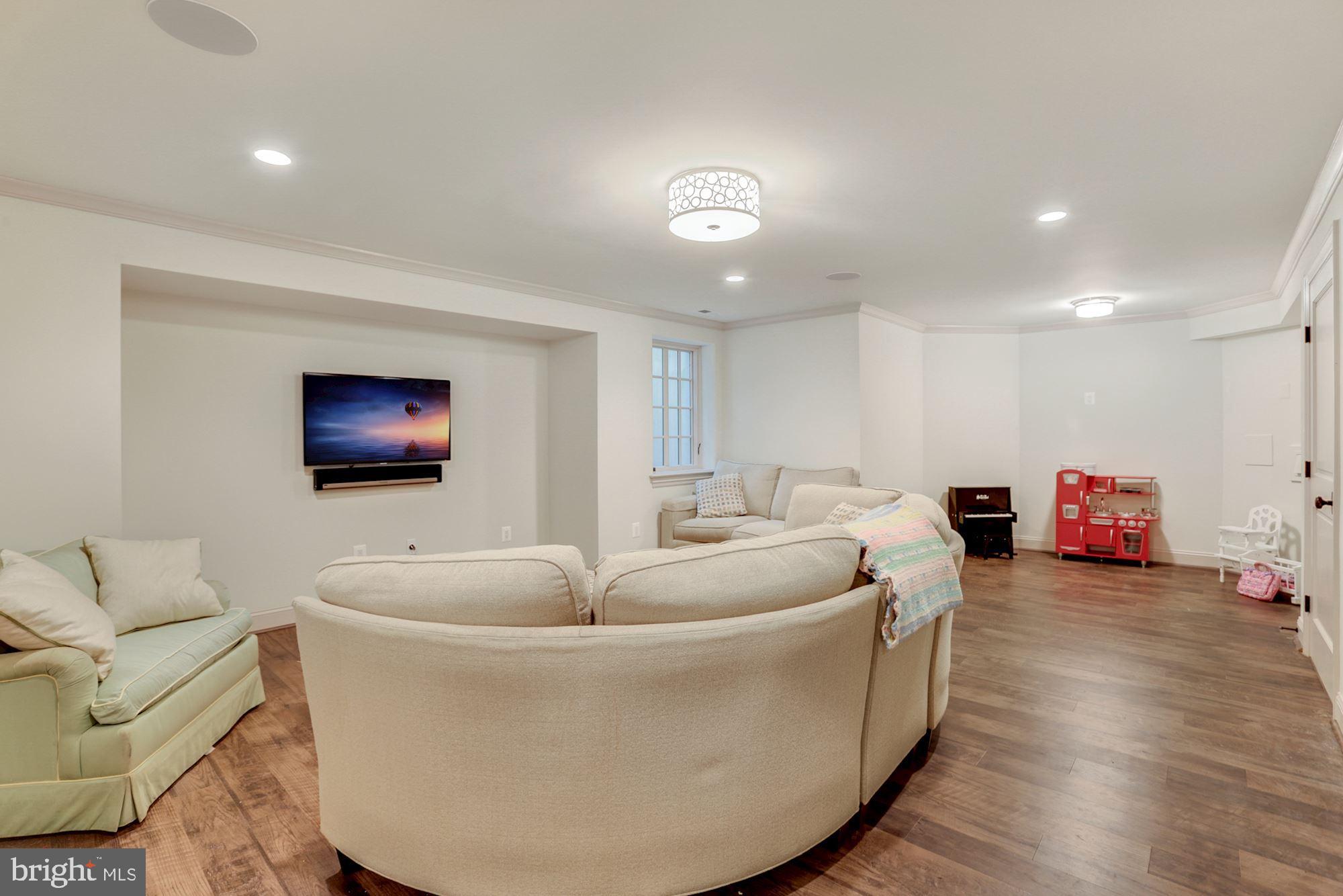 7828 Hampden Lane Bethesda, MD 20814 - Photo 33 of 47 Lower Level Family Room